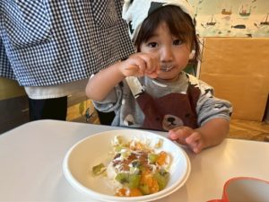 食育☆ハロウィンパンケーキ