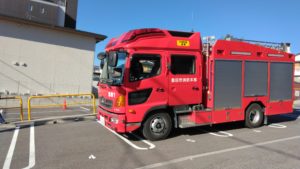 避難訓練・消火訓練をしました